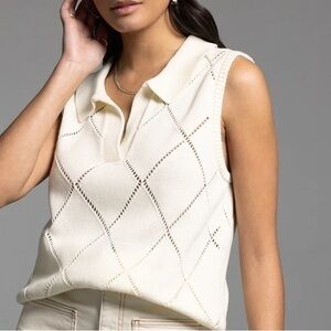 WEEKENDLABRAND POSIE TOP sleeveless sweater